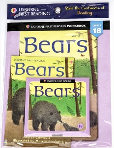 Usborn First Reading 2-18 / Bears (Book+CD+Workbook)