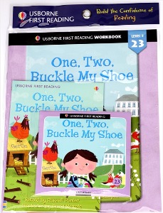 Usborn First Reading 2-23 / One, Two, Buckle My Shoe (Book+CD+Workbook)