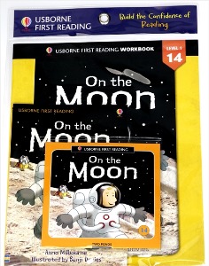 Usborn First Reading 1-14 / On the Moon (Book+CD+Workbook)