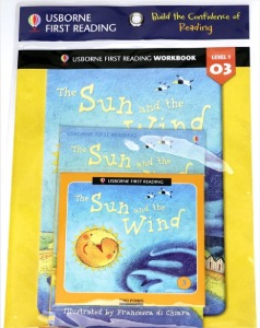 Usborn First Reading 1-03 / Sun and Wind (Book+CD+Workbook)