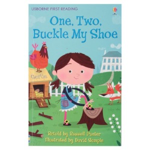 Usborn First Reading 2-23 / One, Two, Buckle My Shoe (Book only)