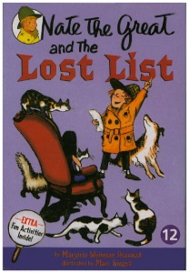 NTG 12 / Nate the Great and the Lost List