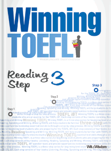 Winning TOEFL Reading Step 3