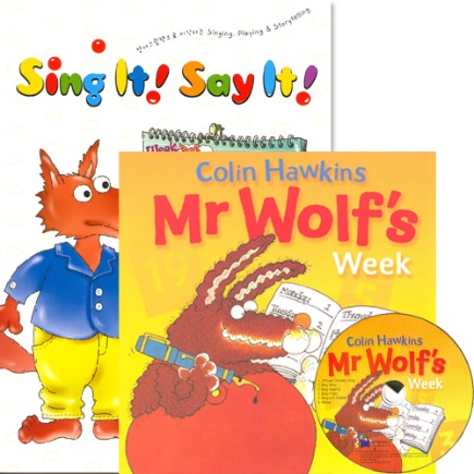 Sing It Say It! 2-11 SET / Mr Wolf&#039;s Week (Book+WB+CD)