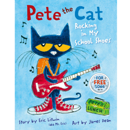 Pictory Set PS-53 / Pete the Cat: Rocking In My School Shoes (Book+CD)