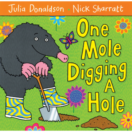 Pictory Set PS-48 / One Mole Digging a Hole (Book+CD)