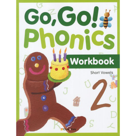 [Clue&amp;Key] Go,Go! Phonics 2 Work Book