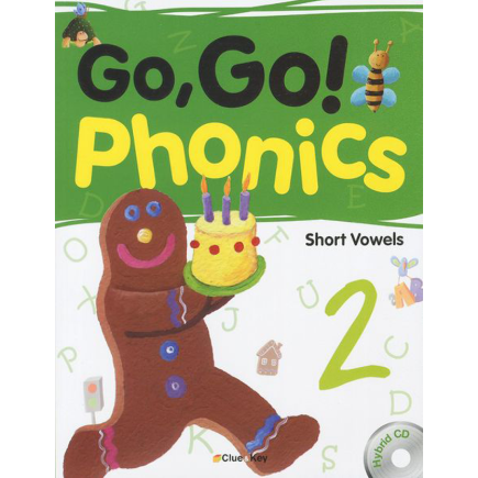 [Clue&amp;Key] Go,Go! Phonics 2 Student Book (+ Hybrid CD 2장)