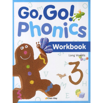 [Clue&amp;Key] Go,Go! Phonics 3 Work Book