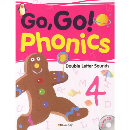 [Clue&amp;Key] Go,Go! Phonics 4 Student Book (+ Hybrid CD 2장)