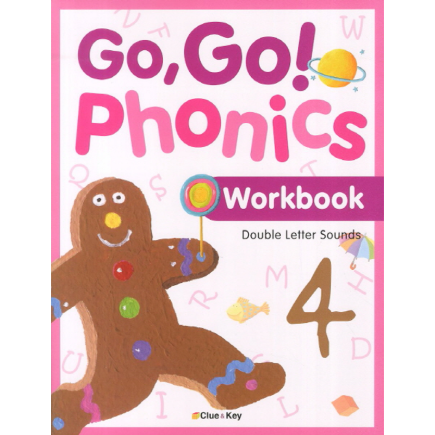 [Clue&amp;Key] Go,Go! Phonics 4 Work Book