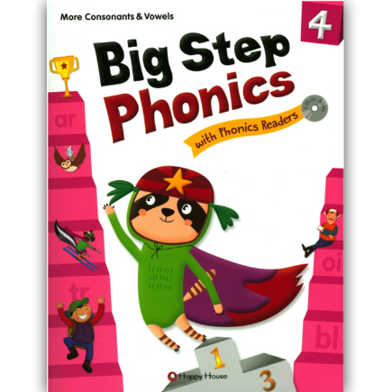 [Happy  House] Big Step Phonics with Phonics Readers 4