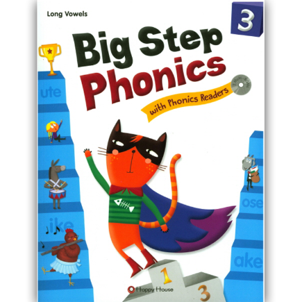 [Happy  House] Big Step Phonics with Phonics Readers 3