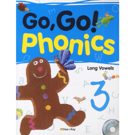 [Clue&amp;Key] Go,Go! Phonics 3 Student Book (+ Hybrid CD 2장)