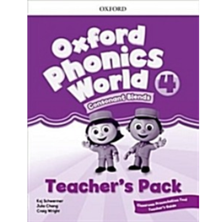 [Oxford] Phonics World 4 Teacher&#039;s Pack with Classroom Presentation Tool