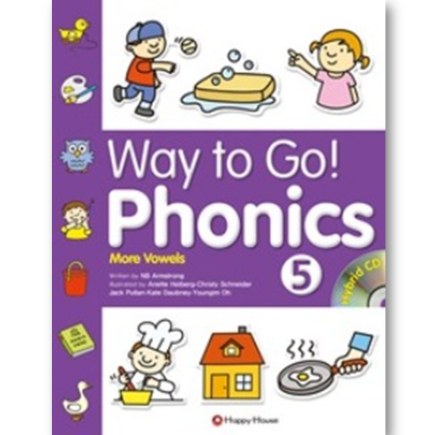 [Happy House] Way to Go Phonics 5 More Vowels
