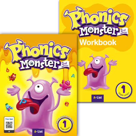 [A*List] Phonics Monster 1 Set (SB+WB) (2E)