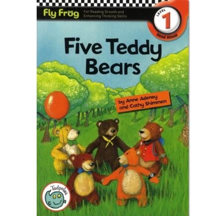 [fly frog level 1] Five Teddy Bears (Paperback)