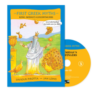 First Greek Myths 03 King Midas&#039;s Goldfingers Book+CD(with QR 오디오)