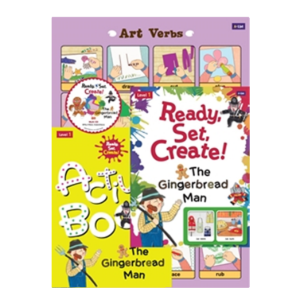 Ready, Set, Create! 1 / The Gingerbread Man  (Book+WB+CD+Wall Chart)