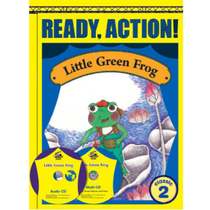 Ready Action Classic Mid / Little Green Frog  (Book+WB+CD)