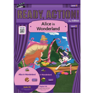 Ready Action 4 / Alice in Wonderland (Book+WB+CD)