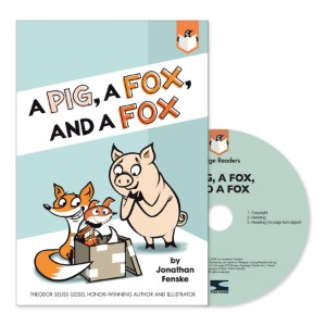 Bridge Readers 10 / A Pig, A Fox, and A Fox (Book+QR)