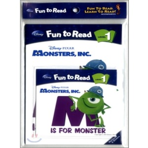 Disney Fun to Read Set 1-18 / M Is for Monster (Monsters, Inc.) (Book+CD)