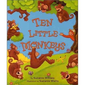 Pictory 1-40 / Ten Little Monkeys (Book Only)