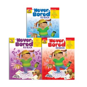 [Evan-Moor] Never-bored kid books 1 3종 (Ages 4~7)