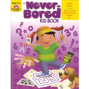 EM 6303 The Never-Bored Kid books 1 Ages 5-6