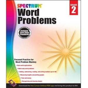 Spectrum Word Problems, Grade 2
