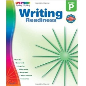 Spectrum Writing Readiness Preschool