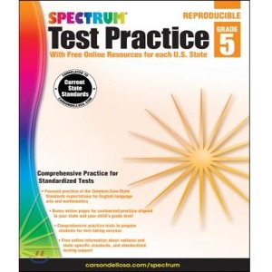 Spectrum Test Practice, Grade 5 With Free Online Resources for each U.S. State