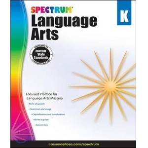 Spectrum Language Arts, Grade K