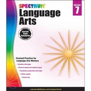 Spectrum Language Arts, Grade 7
