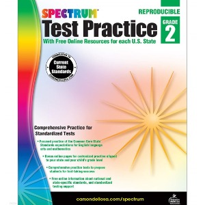 Spectrum Test Practice, Grade 2 With Free Online Resources for each U.S. State