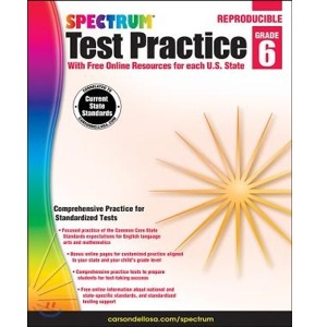 Spectrum Test Practice, Grade 6 With Free Online Resources for each U.S. State