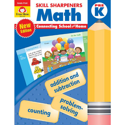 Skill Sharpeners Math Pre K (NEW)