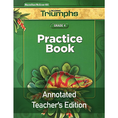 Triumphs (2011) 4 PB Annotated Teacher&#039;s Edition