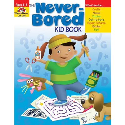 EM 6300 The Never-Bored Kid books 1 Ages 4-5