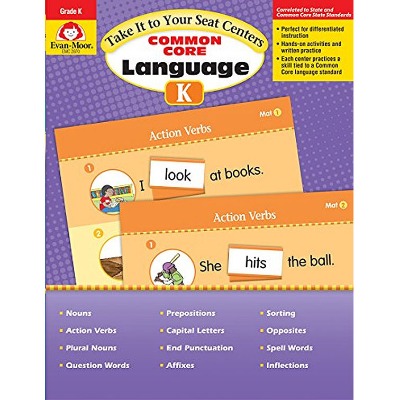 Take It to Your Seat Language Centers, Grade K