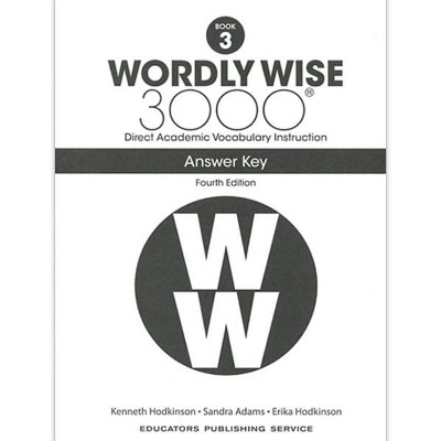 [EPS] Wordly Wise 3000 Answer Key 3 (4E)
