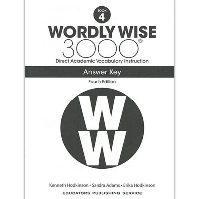 [EPS] Wordly Wise 3000 Answer Key 4 (4E)