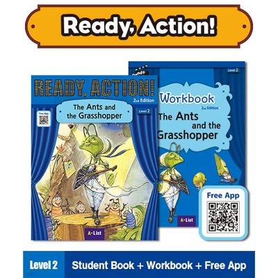 [New] Ready Action Level 2 / The Ants and the Grasshopper (SB+WB+QR)