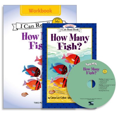 My First I Can Read 10 / How Many Fish? (Book+CD+Workbook)