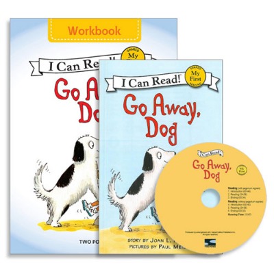 My First I Can Read 09 / Go Away, Dog (Book+CD+Workbook)