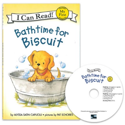 My First I Can Read 01 / Bathtime for Biscuit (Book+CD)