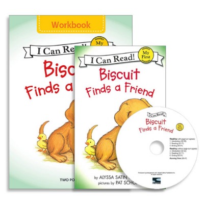 My First I Can Read 02 / Biscuit Finds a Friend (Book+CD+Workbook)