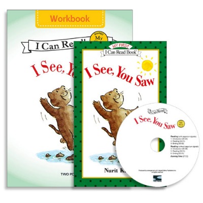My First I Can Read 11 / I See, You Saw (Book+CD+Workbook)